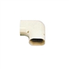 SlimDuct 90 Degree Flat Elbow (3" W x 2-1/2" D) - Ivory