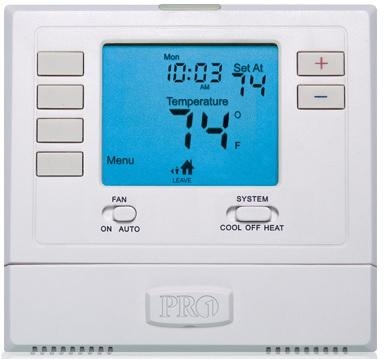 Pro1 Digital 5/1/1 Programmable 2 Heat / 1 Cool Thermostat