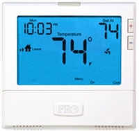 Pro1 Digital 7D Programmable 1 Heat / 1 Cool Thermostat